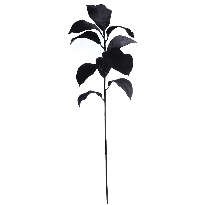 31.5" Black Magnolia Leaves Stem by Ashland®