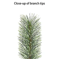 6ft. Pre-Lit Pop-Up Collapsible Aritficial Christmas Tree, Warm White LED Lights