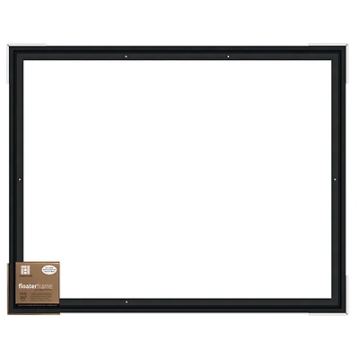 Ampersand™ Art Black 1.5" Floaterframe