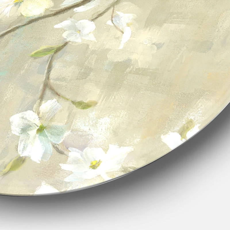 Designart - Dogwood in Spring Neutral