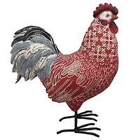 Santa's Workshop 10" Rhode Island Red Rooster