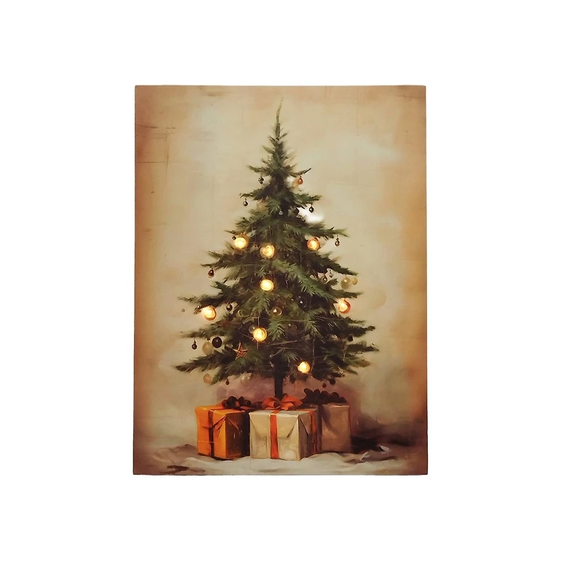 15.75" Christmas Tree LED Wall Art by Ashland®