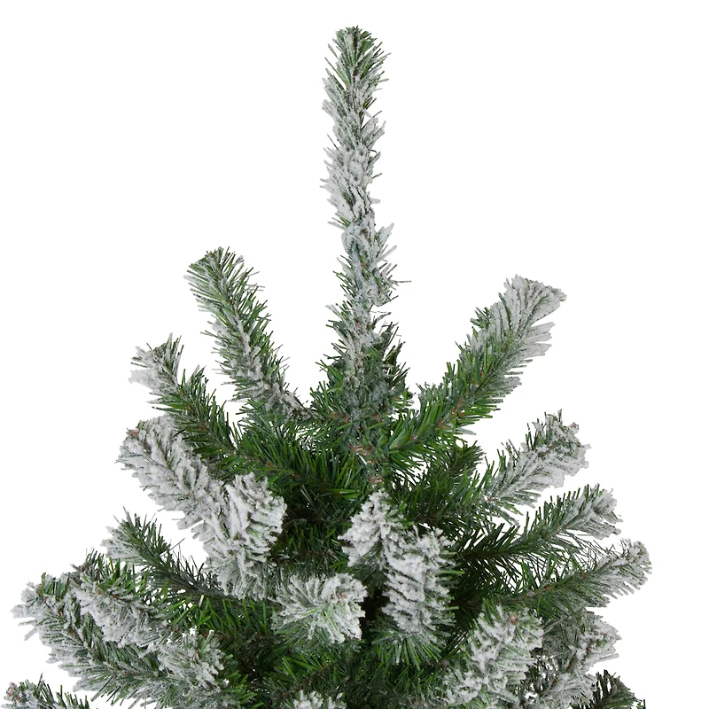 6ft. Unlit Flocked Alpine Artificial Christmas Tree