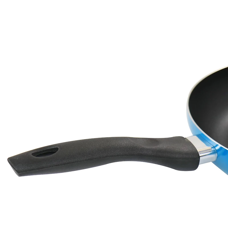 Gibson Home® 2-Piece 10'' Blue Aluminum Frying Pan Set