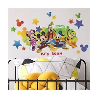 RoomMates Mickey & Friends Giant Wall Decals with Personalization