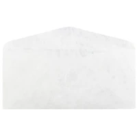 JAM Paper 3.875" x 8.875" White Tyvek Envelopes, 25ct.