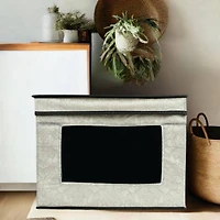 DII® Damask Saucer Storage Container