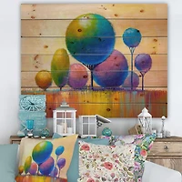 Designart - Colourful Ornamental Trees VIII