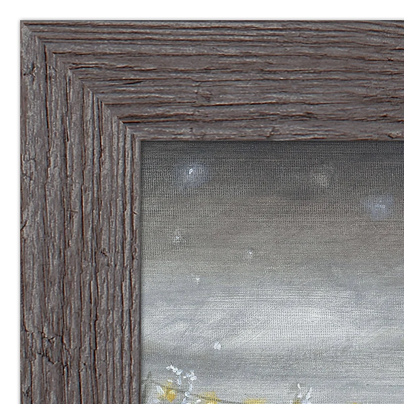 Snowy Christmas Tree Farm Framed Wall Art