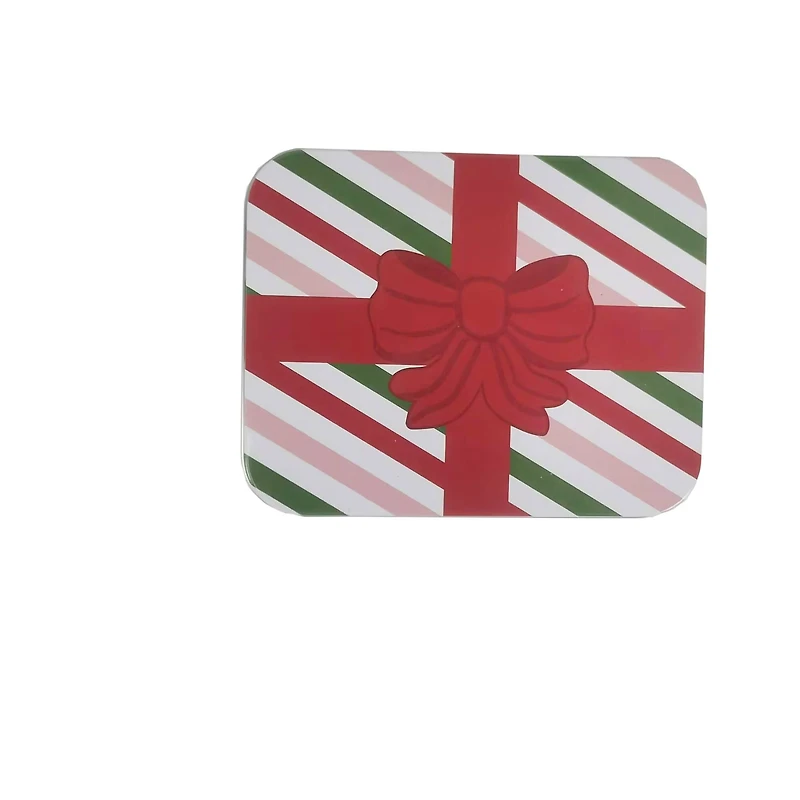 Red Bow & Stripes Gift Card Tin by Fab Finds