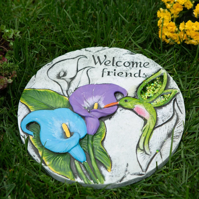 Welcome Friends Stepping Stone