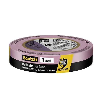 Scotch® 0.94" x 60yd. Delicate Surface Painter's Tape