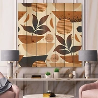 Designart - Tropical Leaf Silhouettes and Shapes I