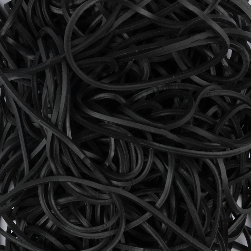 JAM Paper Size Black Rubber Bands