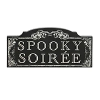 11" Spooky Soirée Block Tabletop Décor by Ashland®