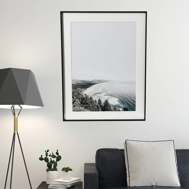 Hello Honey® Framed Coastline Photo Print Wall Art