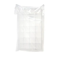 John Bead 13.5" Clear 28 Compartment Plastic Rectangle Box