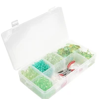 6 Pack: Bead Storage Box with Adjustable Compartments by Bead Landing™