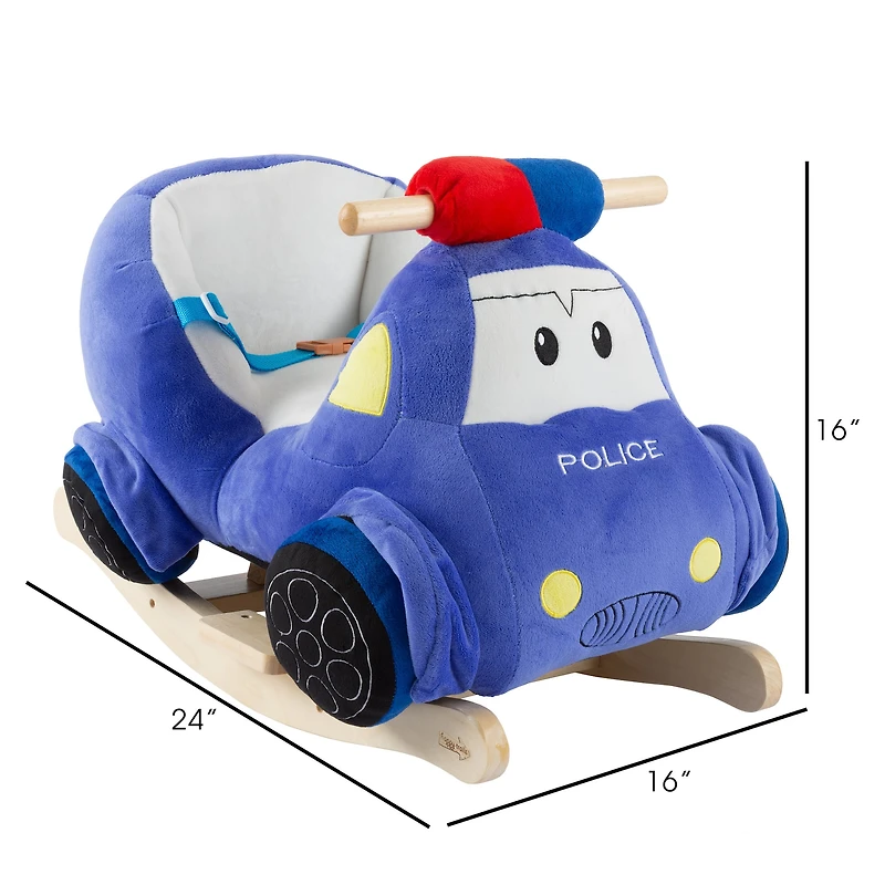 Toy Time Rocking Police Car Toy