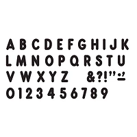 Trend Black 7" Billboard Uppercase Ready Letters®, 3 Pack