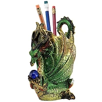 Design Toscano 6" Escritoire the Dragon Desk Accessory Sculpture