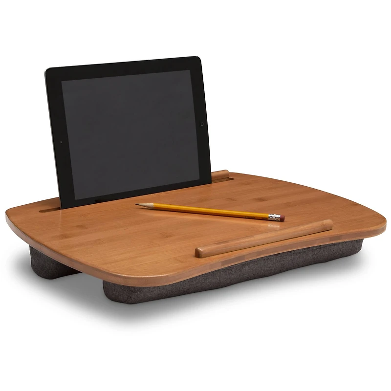 Delta Children Cozee Fluffy Chair & Bamboo Lap Desk Set