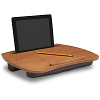 Delta Children Cozee Fluffy Chair & Bamboo Lap Desk Set