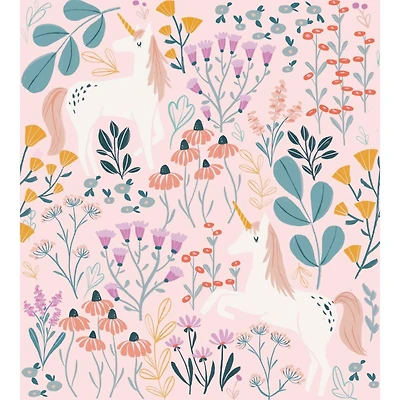 RoomMates Unicorn Paradise Peel & Stick Wallpaper