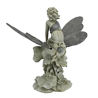 Design Toscano 18.5" A Fairy's Wondrous Butterfly Ride Statue
