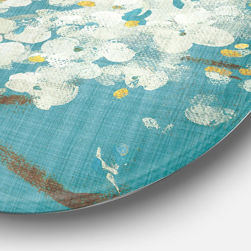 Designart - Blue Cherry Blossoms II