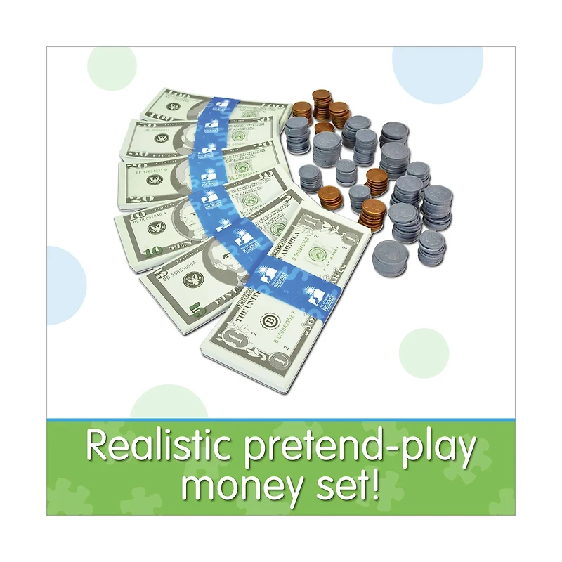 Play Money Set - Kids Bank