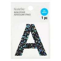 Black AB Letter Bling Sticker by Recollections