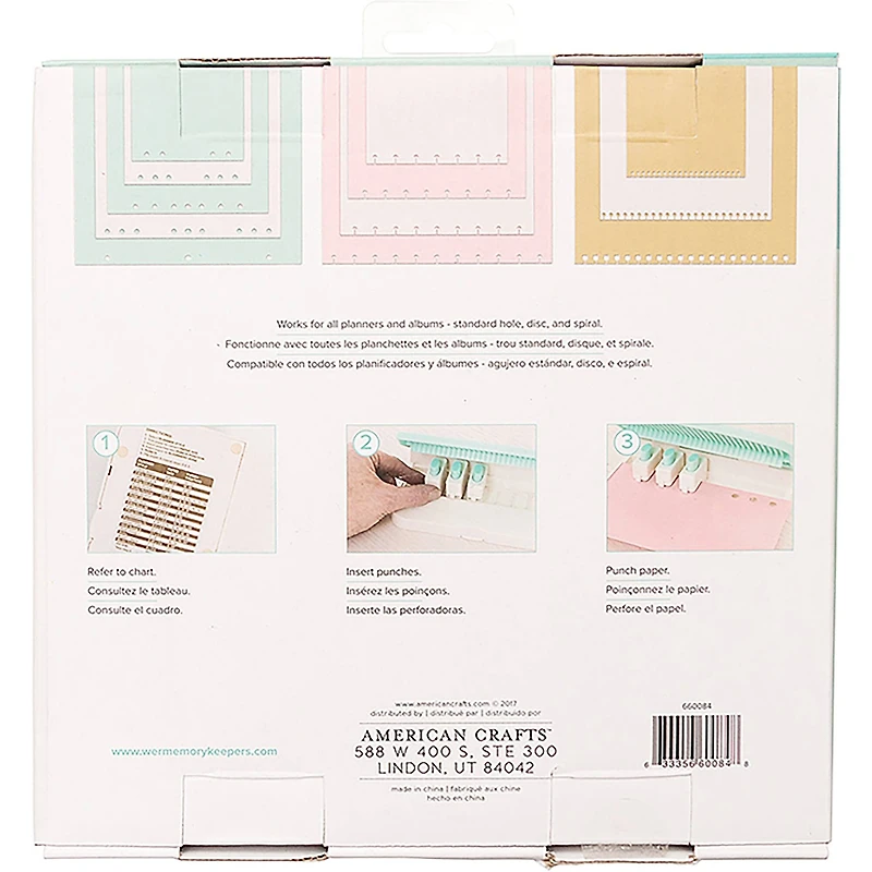 We R Memory Keepers® Planner Punch Board™ Kit
