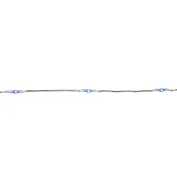 100ct Blue LED Micro Fairy Lights  16ft Copper Wire