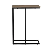 Household Essentials 25" Jamestown C-Shaped End Table