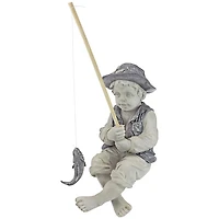 Design Toscano 15" Frederic, the Little Fisherman of Avignon Statue