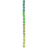 Green Czech Glass Leaf Beads, 10.5mm by Bead Landing™