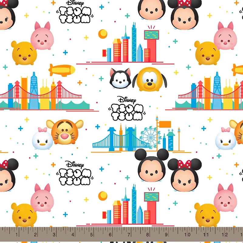 Disney® Tsum Tsum Travel Cotton Fabric