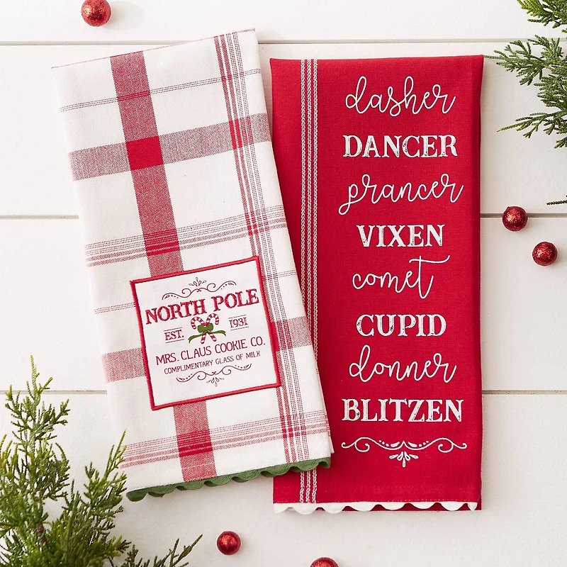 DII® North Pole Dishtowel Set
