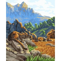 Crafting Spark Mountain Road Painting by Numbers Kit