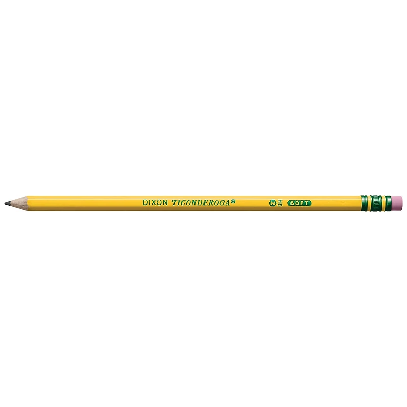 Ticonderoga® No.2 HB Classic Yellow Wood-Cased Pencils, 10ct.