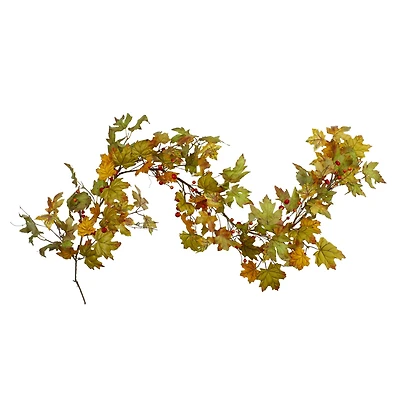 5ft. Leaves & Berries Thanksgiving Garland