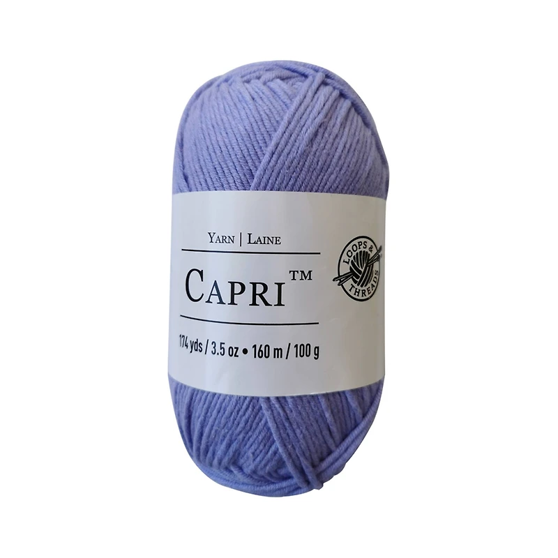 12 Pack: Capri™ Solid Yarn by Loops & Threads®