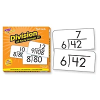 Trend Enterprises® Division 0-12 All Facts Skill Drill Flash Cards