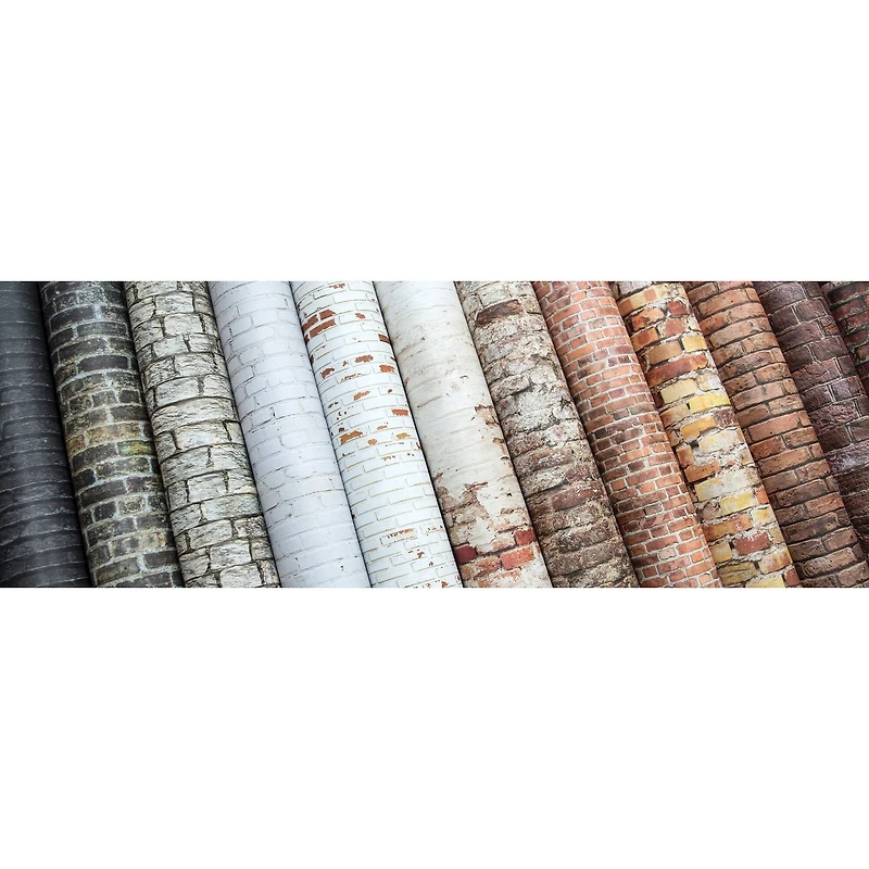 Craft Consortium Double-Sided Paper Pad 12" x 12" 30 ct. Brick Textures, 20 Designs