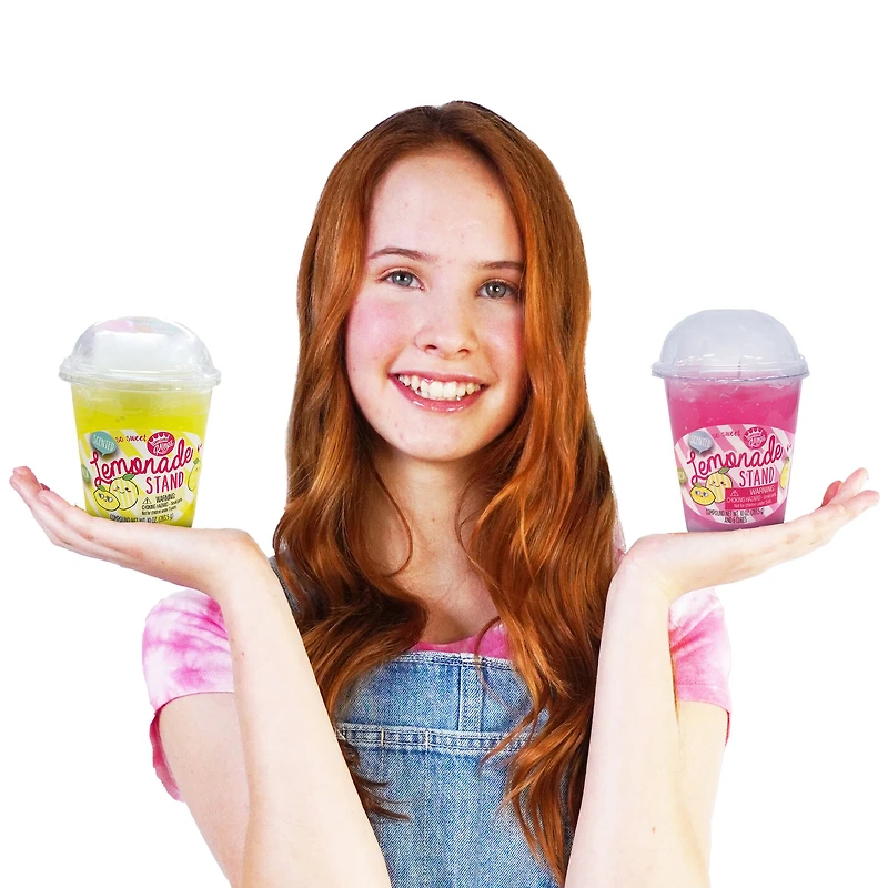 Compound Kings® Yellow Lemonade Stand Scented Fluffy Slime Cup