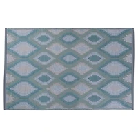 DII® Green Ikat Outdoor Rug, 4ft. x 6ft.