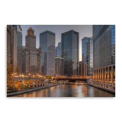 Lumaprints Peaceful Chicago Giclée Canvas