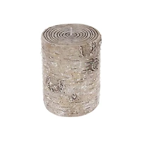 Faux Birch Pillar Candle by Ashland