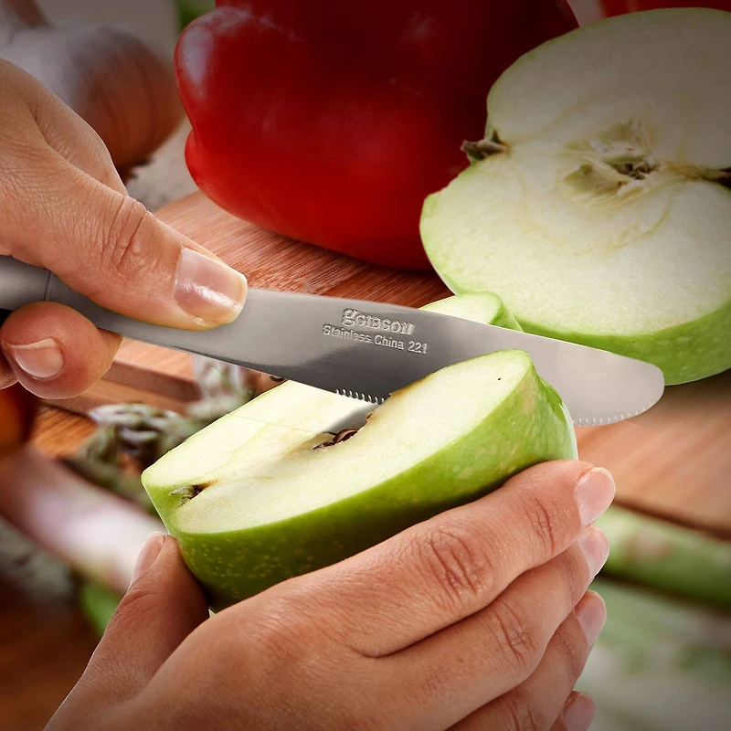 Gibson Home® Classic Profile 36-Piece Stainless Steel Dinner Knife Set